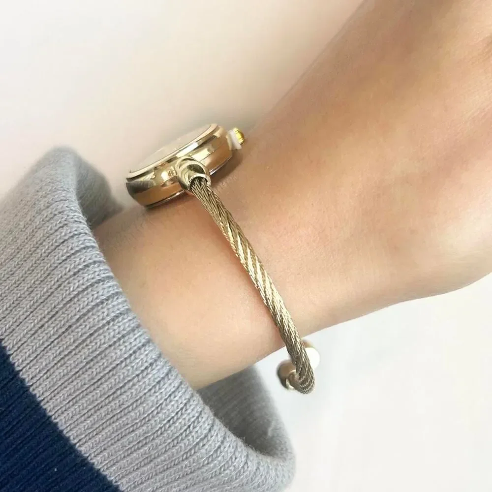 Vintage Inspired Luxury Gold Tone Watch